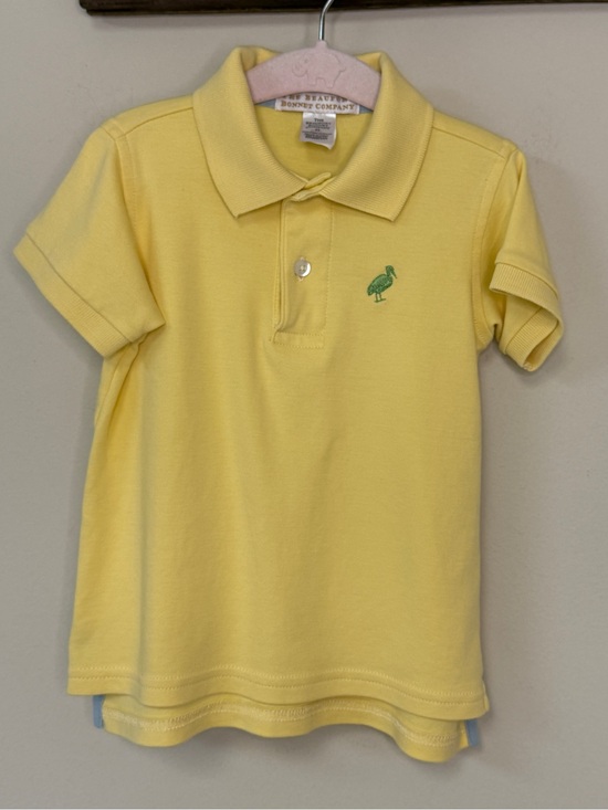 The Beaufort Bonnet Company Other - The Beaufort Bonnet Company: Boys Yellow Cotton Polo, Size 2T